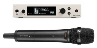 Funkmik-System 1-Kanal, Sennheiser 300 G4, UHF inkl. Handsender